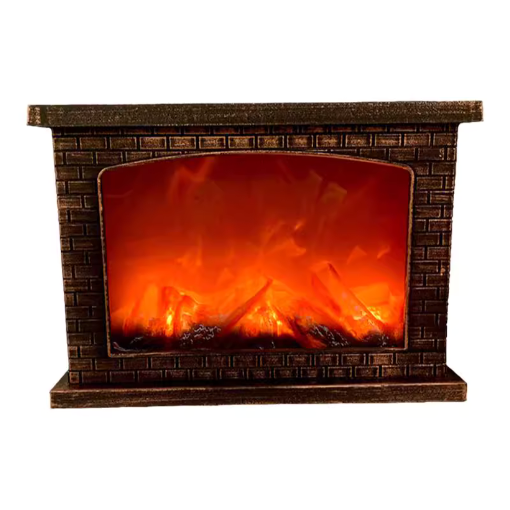 Magmaros Kandalló ledvilágítással