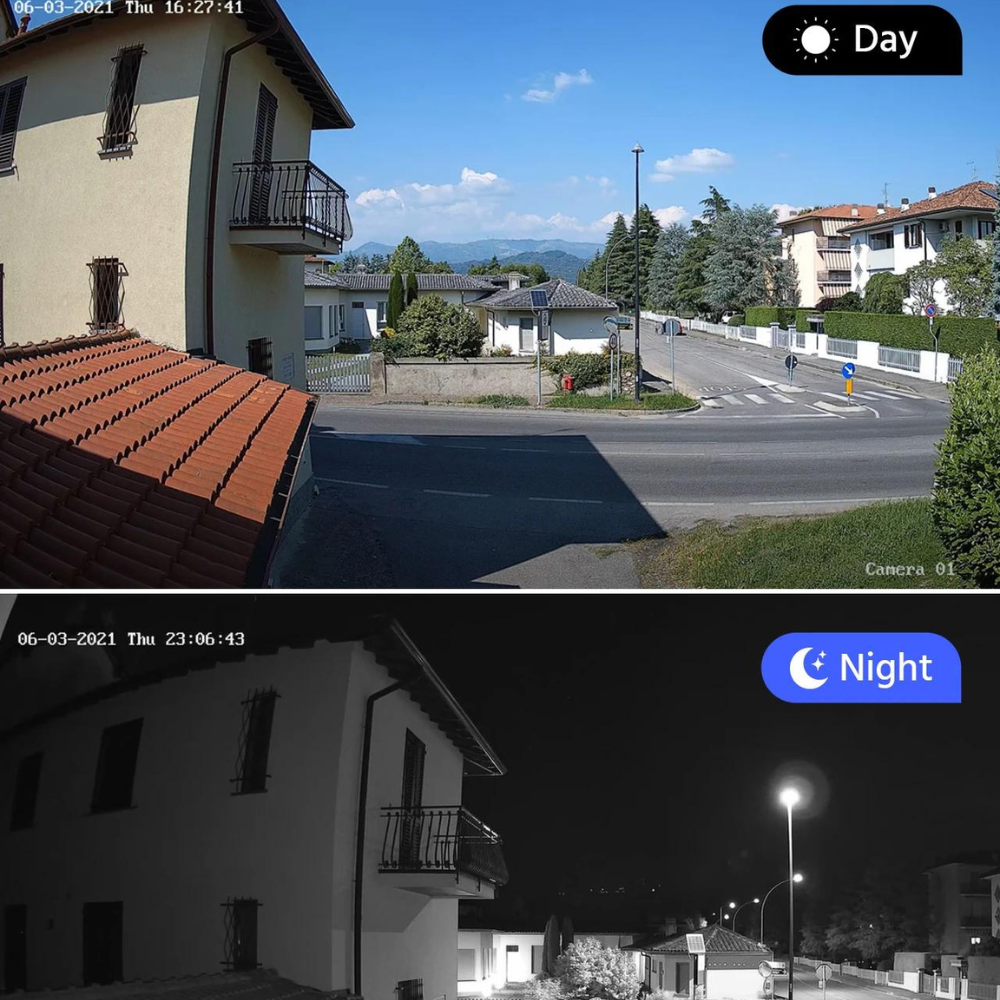 4 kamerás megfigyelő rendszer