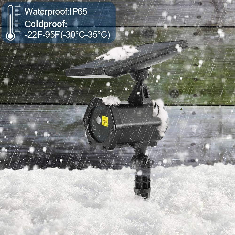 Solar karácsonyi lézerfény, FVTLED LED projektor