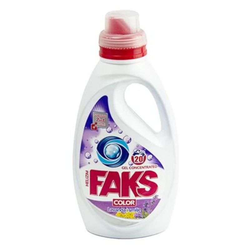 Mosószer FAKS Gel Color 1L Levendula
