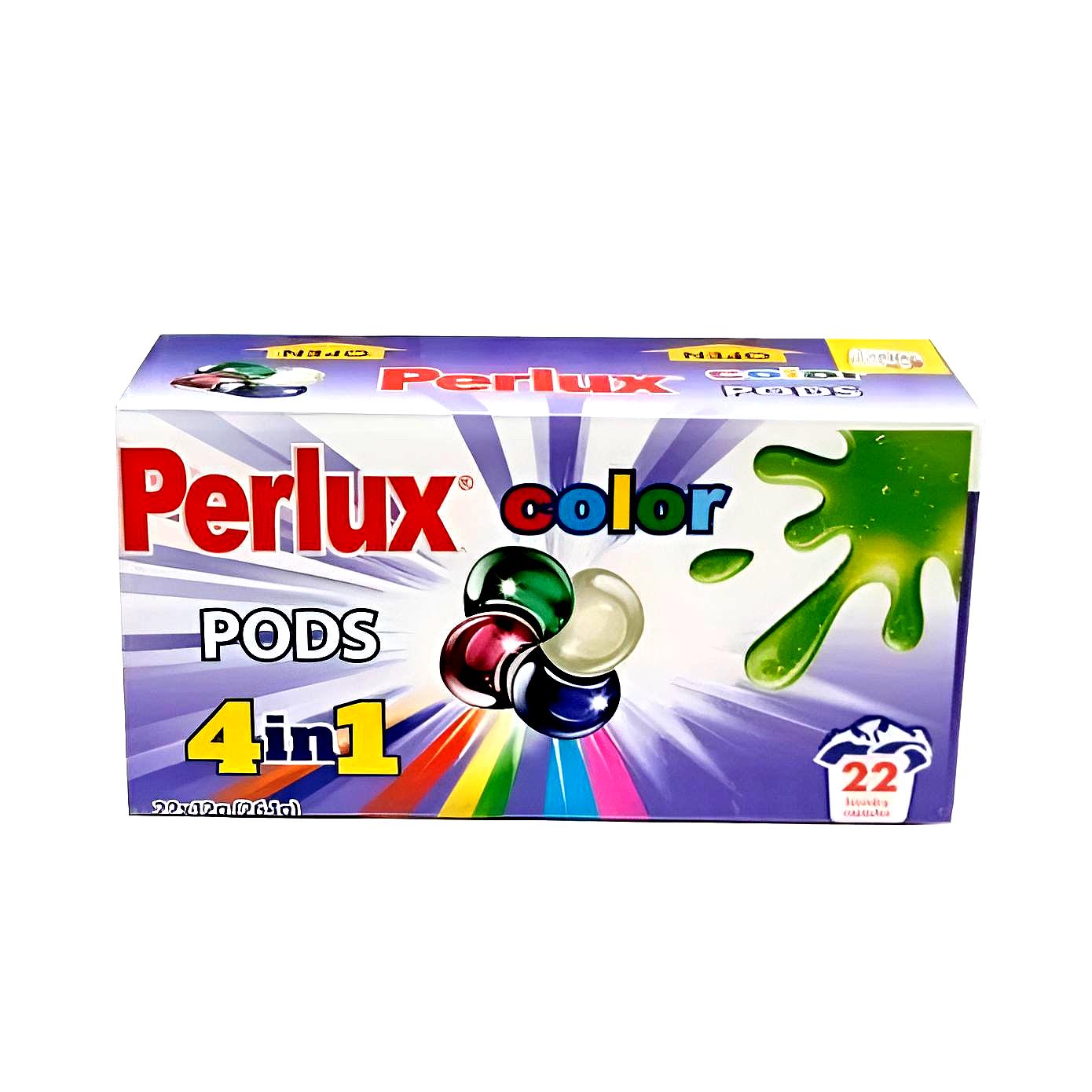 Perlux 4 in 1 Color Mosókapszula 22db