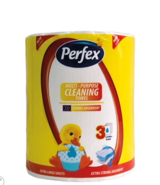 Konyhai törlőkendő PERFEX Multi Purpose 3 réteg 1 tekercs