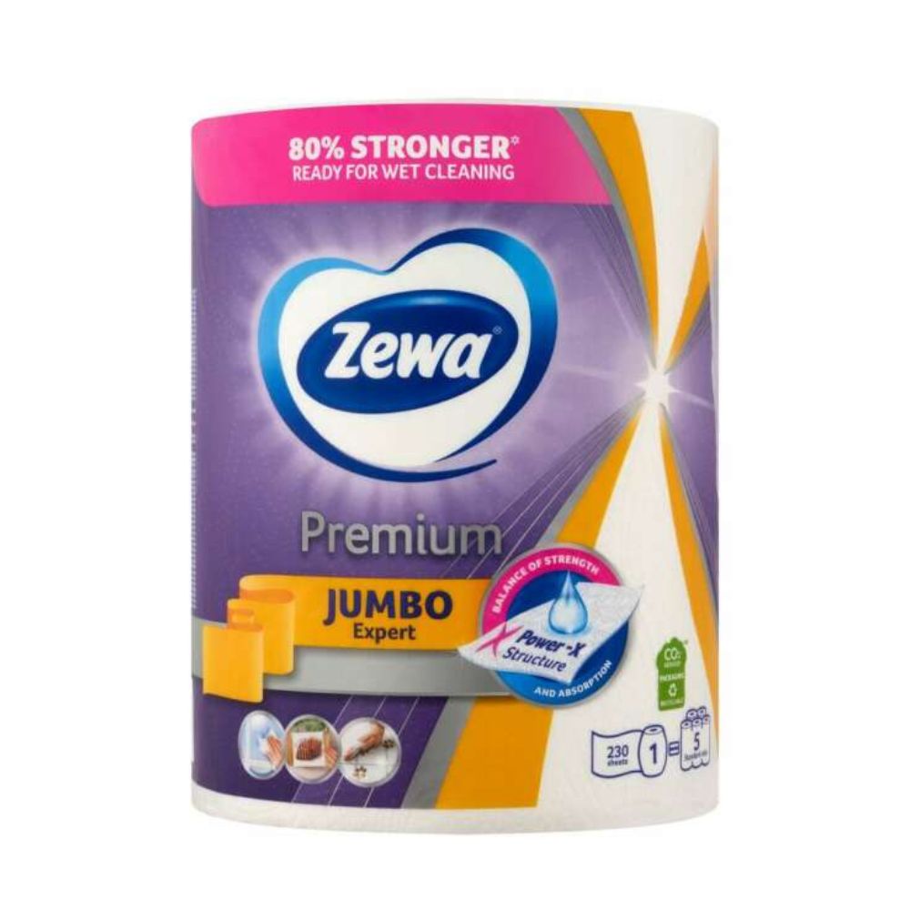 Zewa Prémium Jumbo Expert 3 rétegű papírtörlő 230 lap