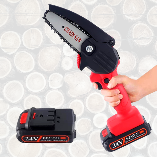 Worthair mini láncfűrész 2 akkuval