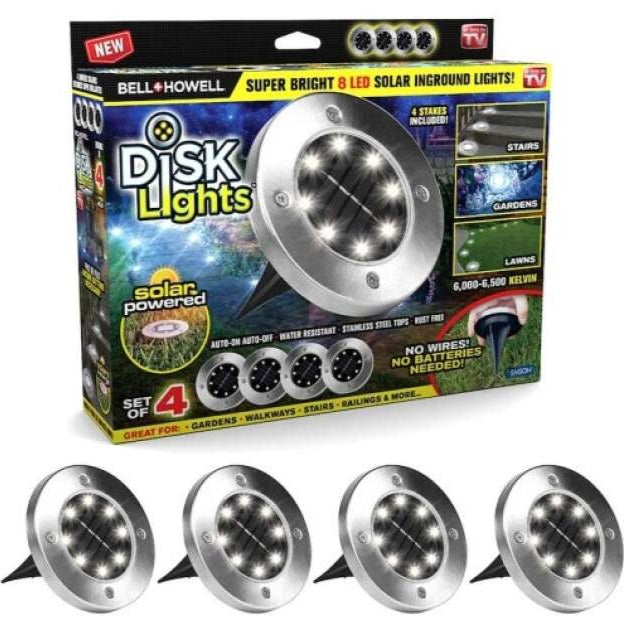 Bell Howell 4 db multifunkcionális LED-es szolár Lámpa