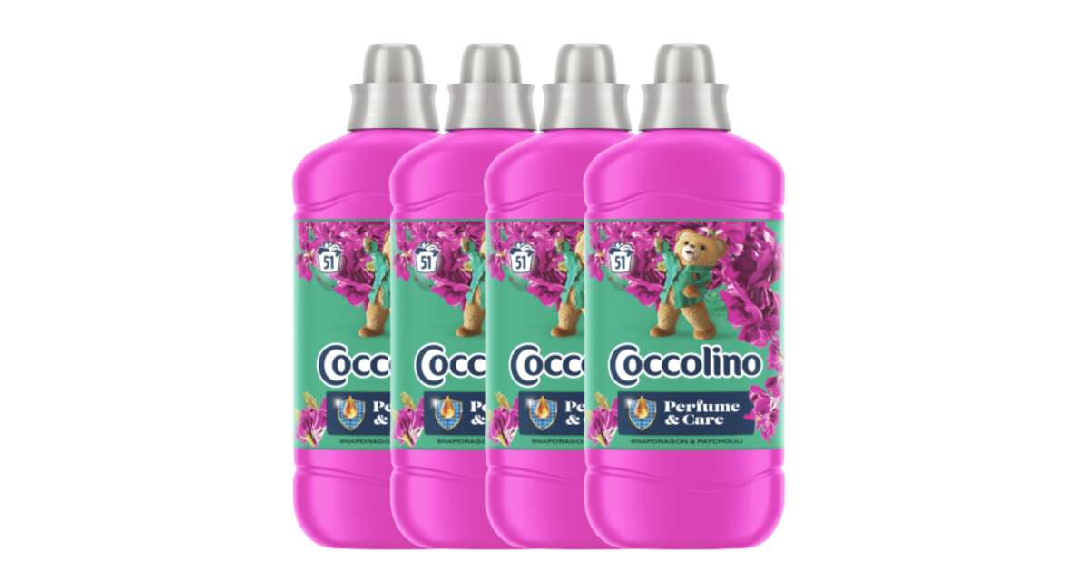 Coccolino Snapdragon & Patchouli öblítő koncentrátum 1275 ml (kb. 51 mosás)