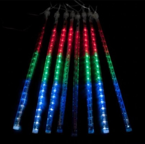 Kültéri Színes Meteor Fényfüzér Kék