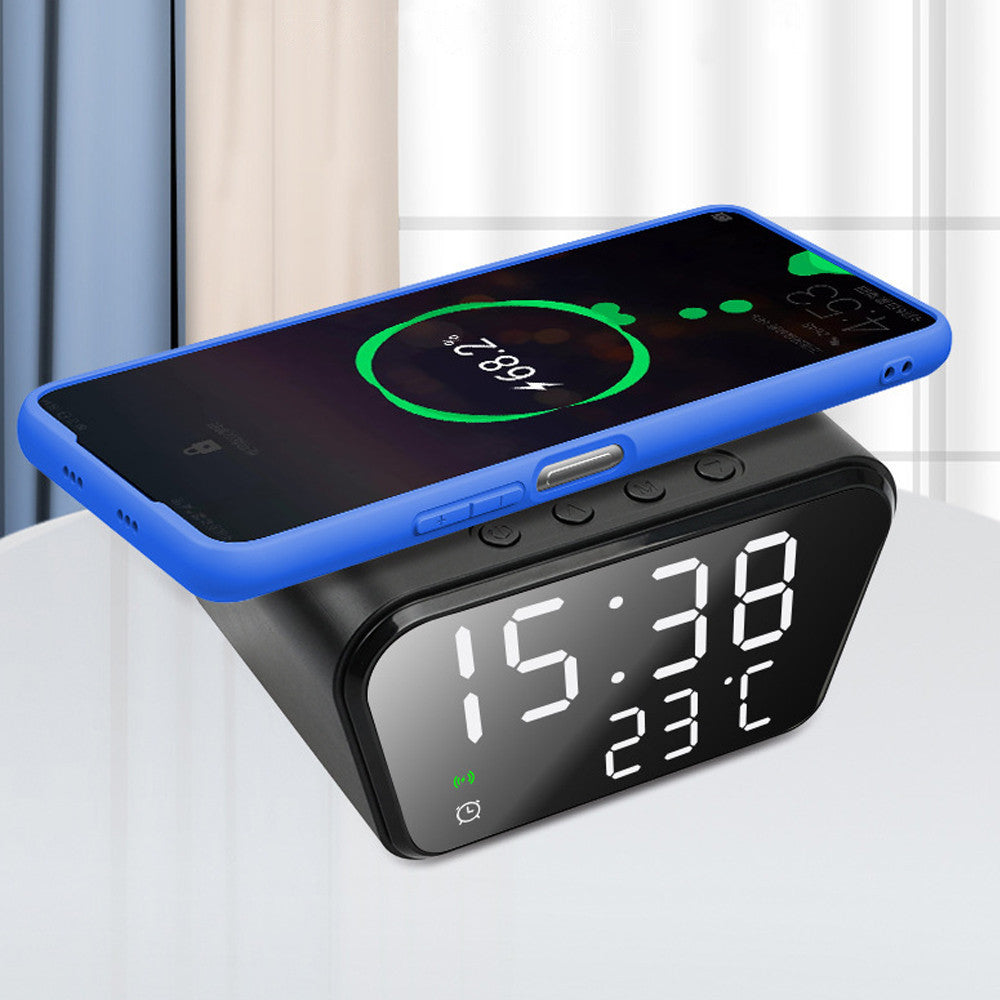 Colossus Qi töltős ébresztőóra – Innovatív dizájn és praktikus töltés egyetlen eszközben!