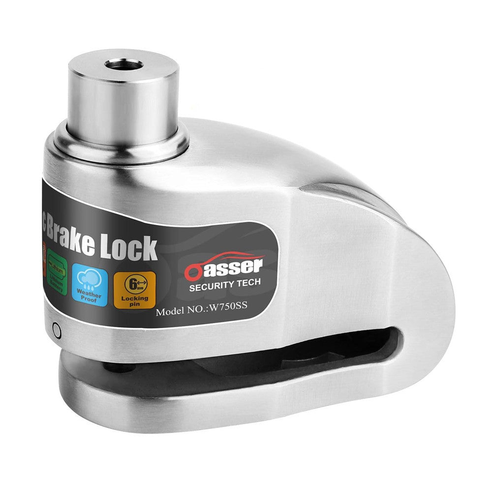Oasser motorkerékpár, bicikli tárcsafék zár