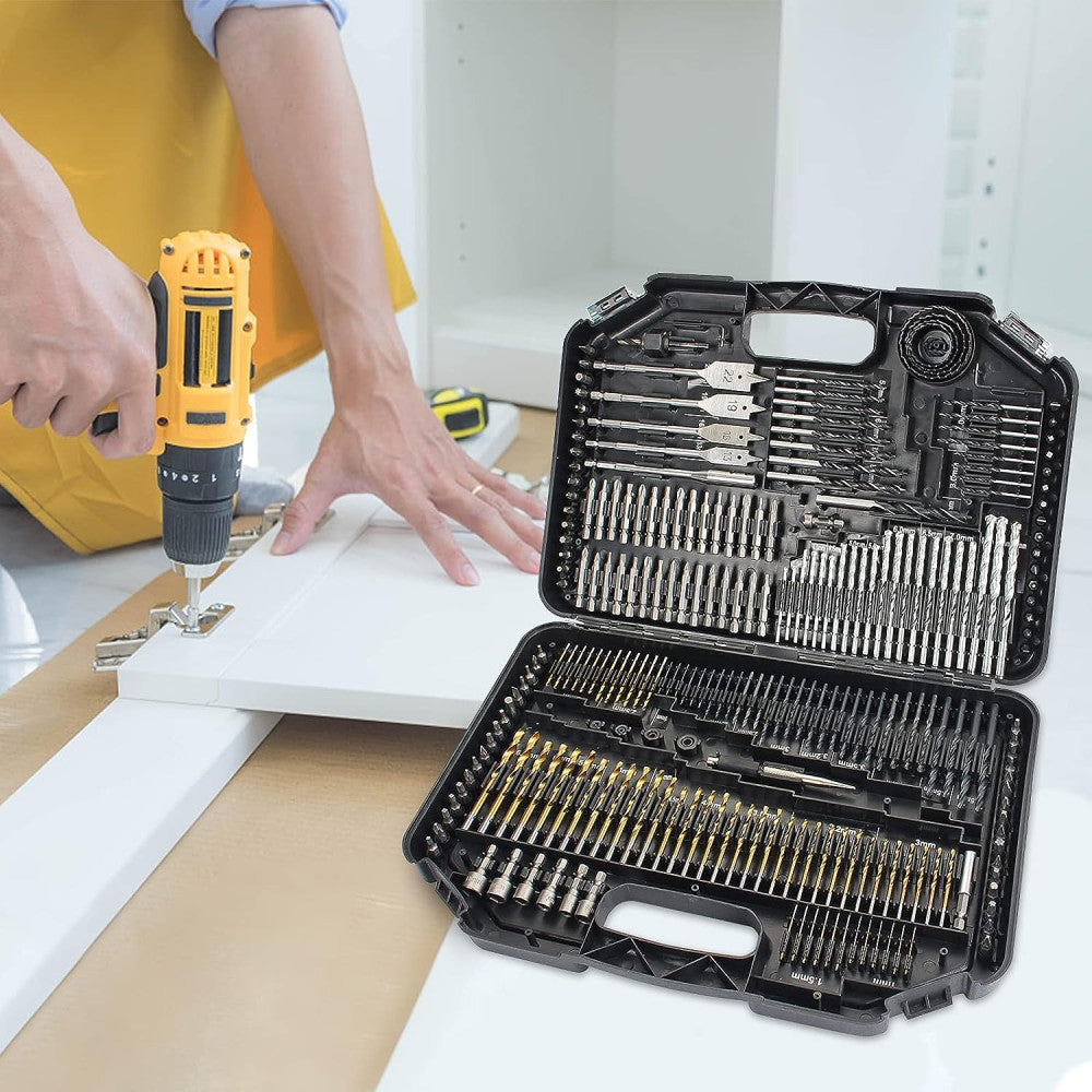 246 Darabos Fúrókészlet – Minden, Amire Szüksége Lehet Egyetlen Készletben