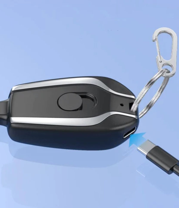 1500 mAh-s Hordozható Kulcstartós Töltő Android-hoz – Kompakt és Gyors Töltés Útközben