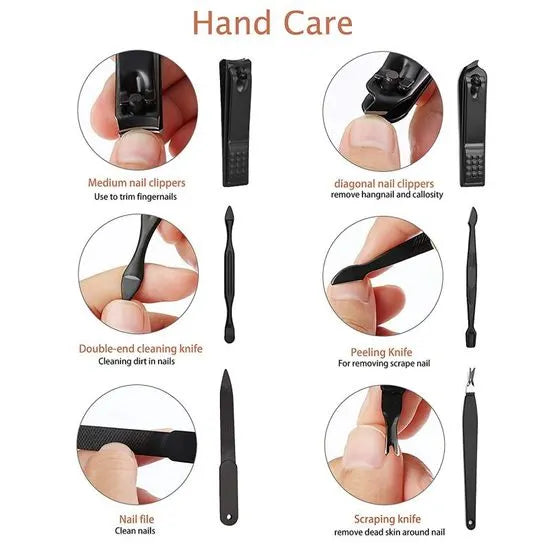 10 az 1-ben Körömvágó Készlet - Profi Manikűr Otthon