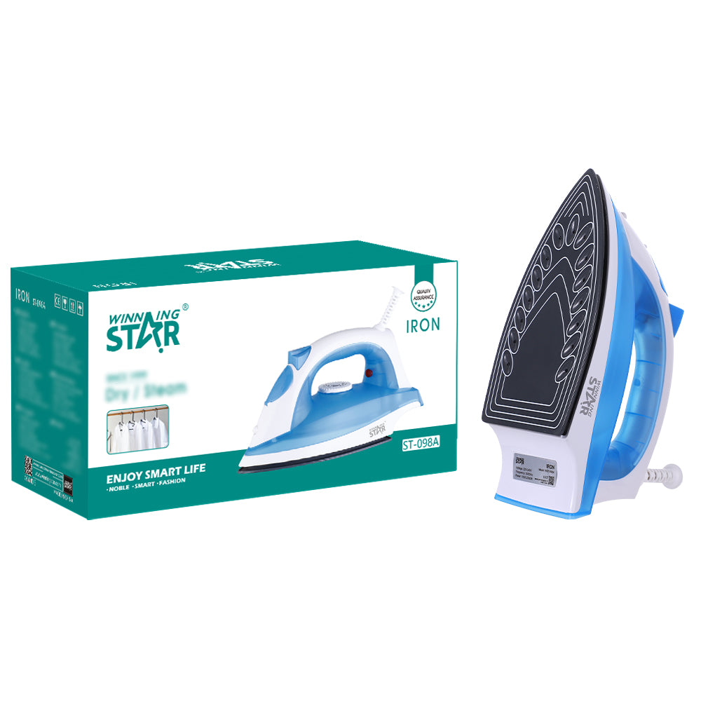 Winning Star ST-098A 2200W Kerámia Talpas Gőzölős Vasaló – száraz és gőz funkcióval
