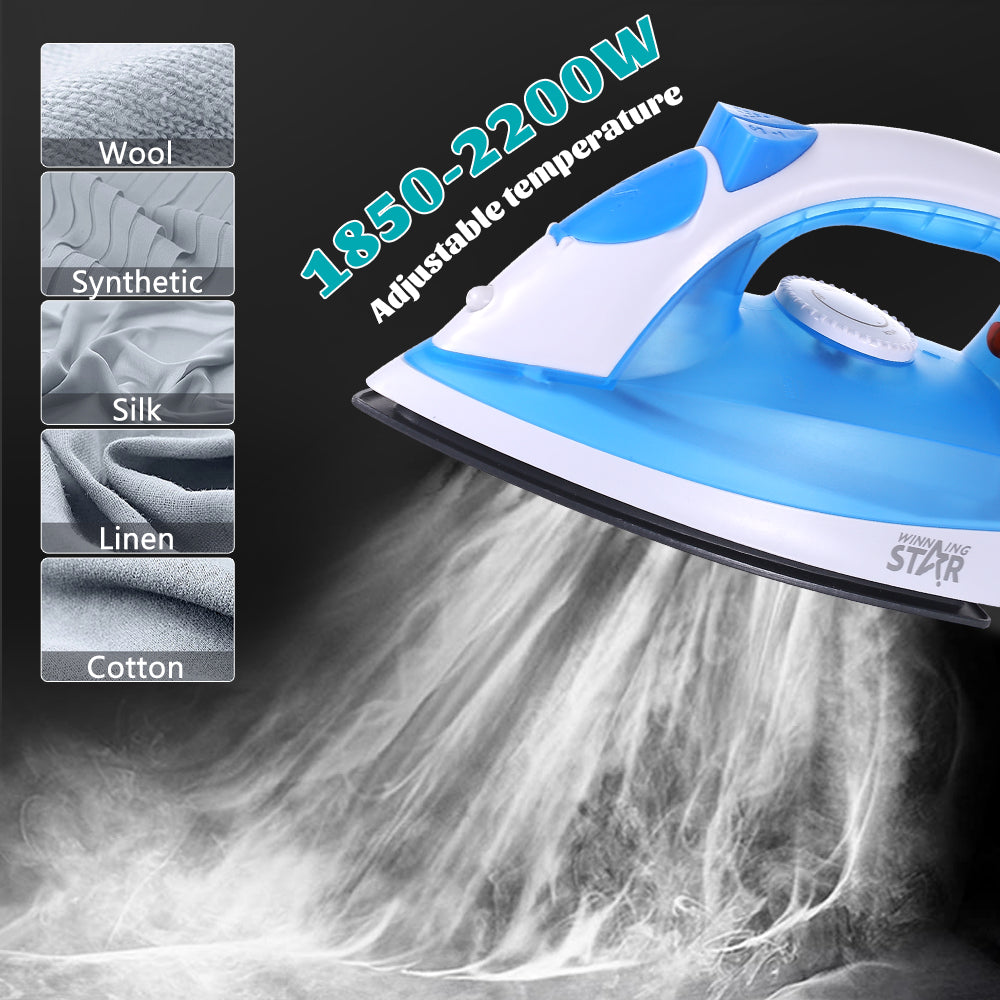 Winning Star ST-098A 2200W Kerámia Talpas Gőzölős Vasaló – száraz és gőz funkcióval
