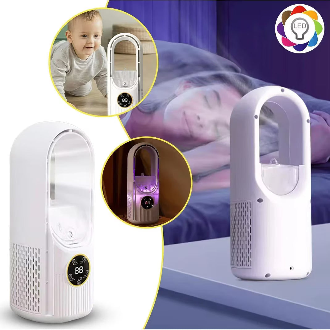 Lapát nélküli toronyventilátor