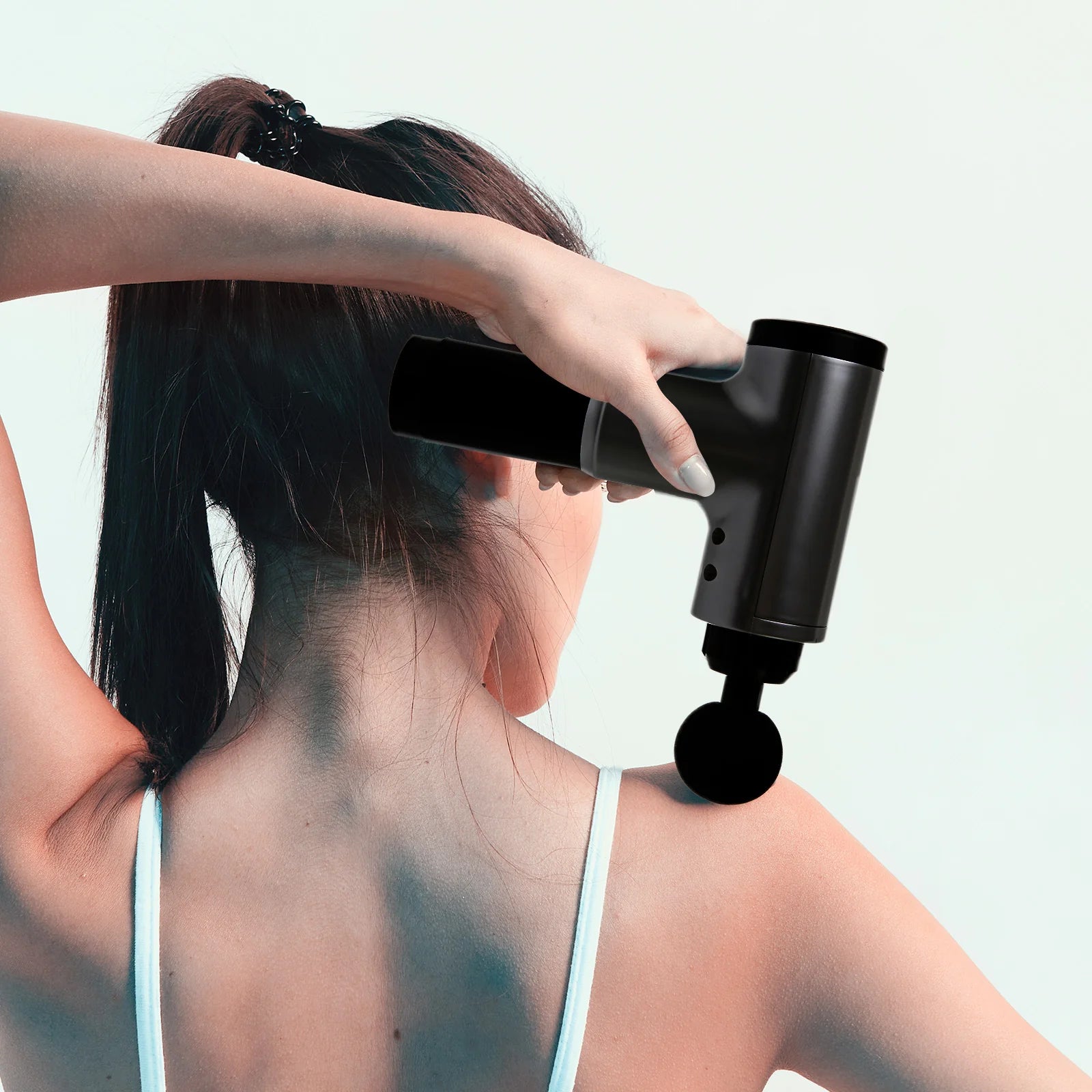 Akkumulátoros masszázspisztoly +4 fej