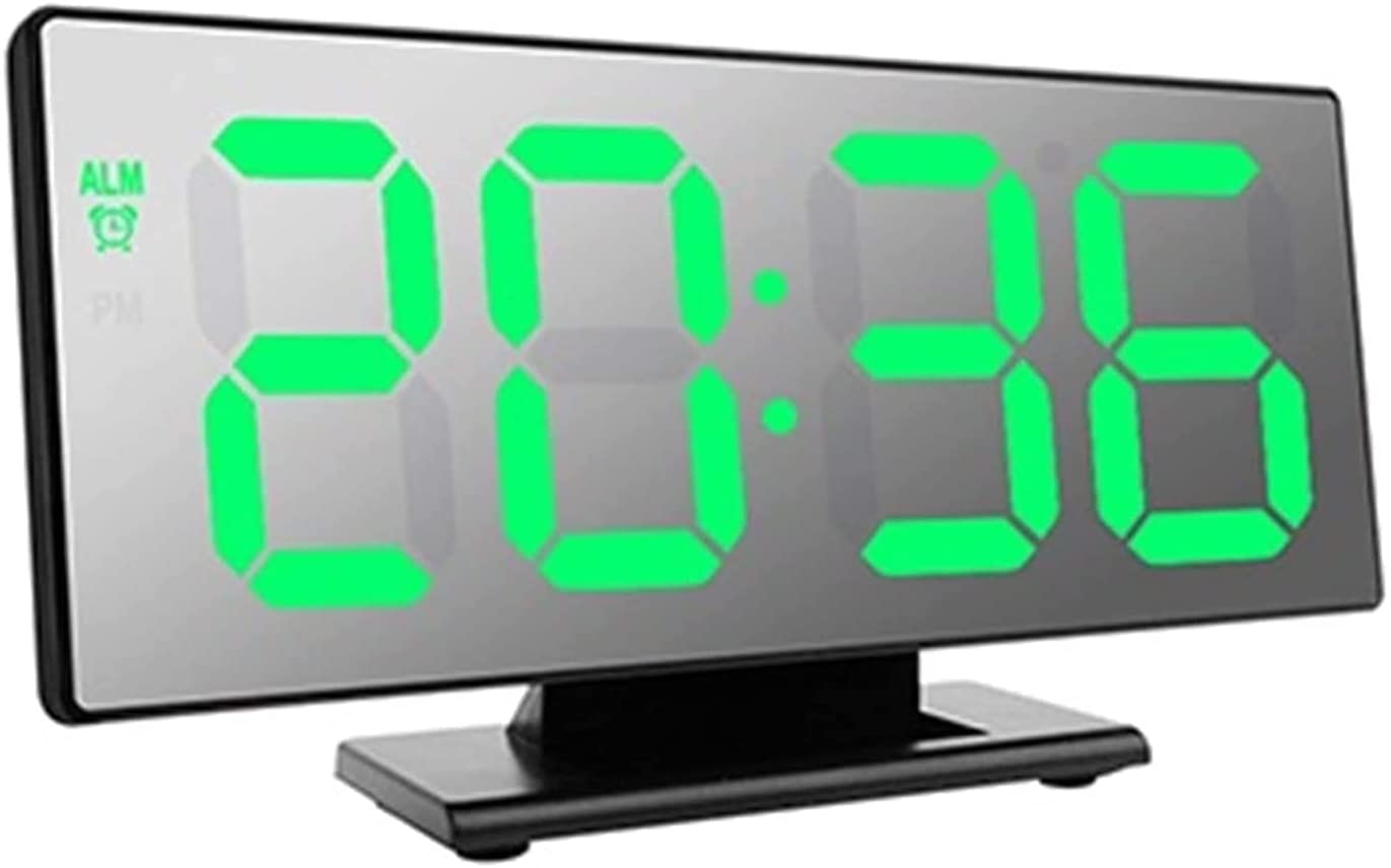 2in1 Tükrös digitális asztali óra