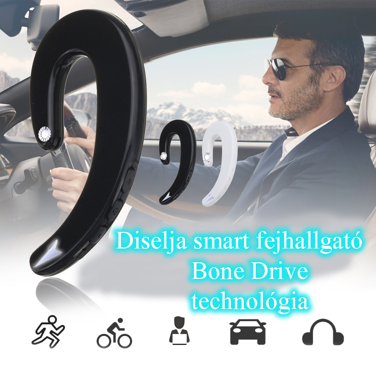 Ezüst Diselja fülhallgató