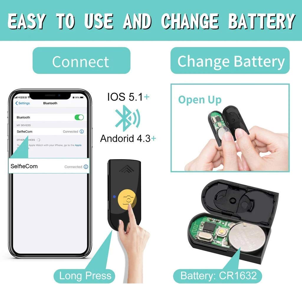 Bluetooth szelfibot és állvány