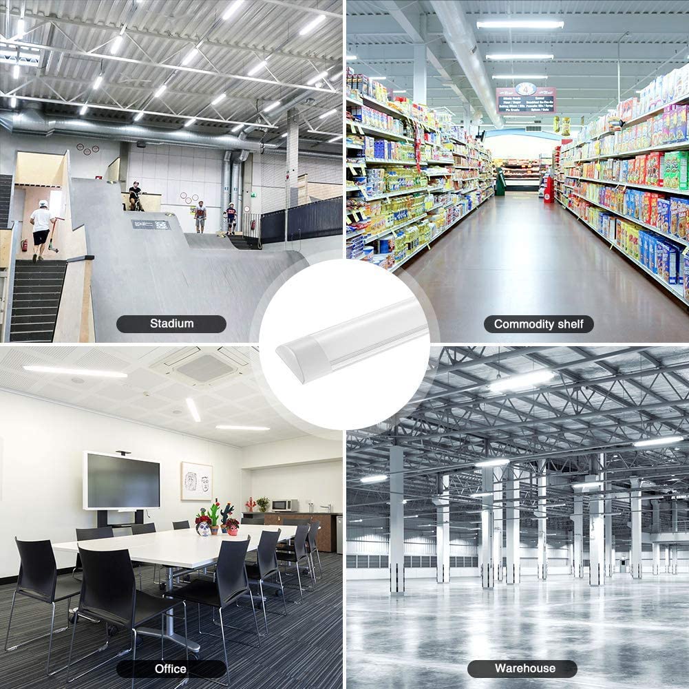 120W Mennyezeti LED Fénycső – Erőteljes Hidegfehér Világítás