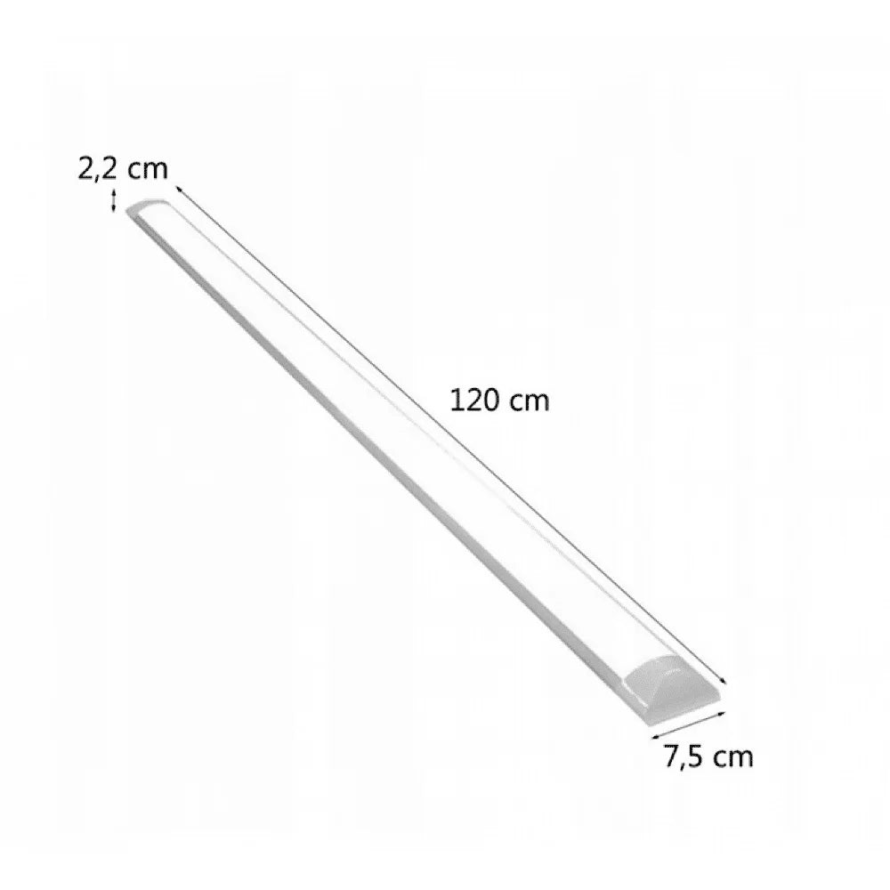 120W Mennyezeti LED Fénycső – Erőteljes Hidegfehér Világítás