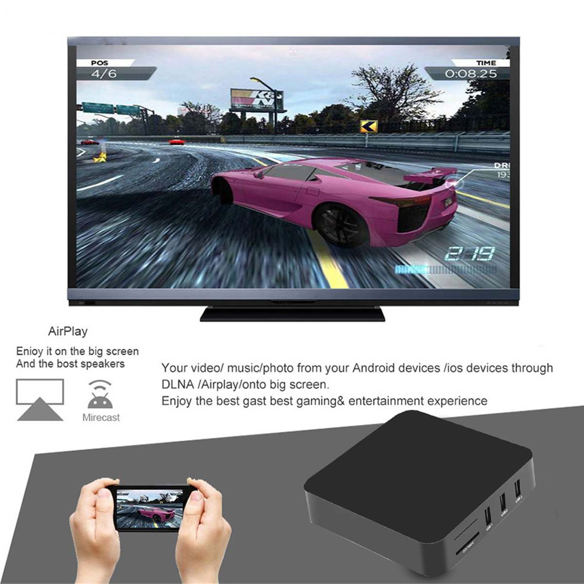 MX9 4K Android Smart TV Box