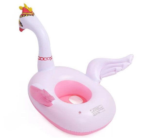 Felfújható úszó hattyú gyerekeknek (1-6 éves korig)