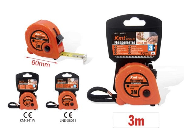 KTM - mérőszalag, 3m