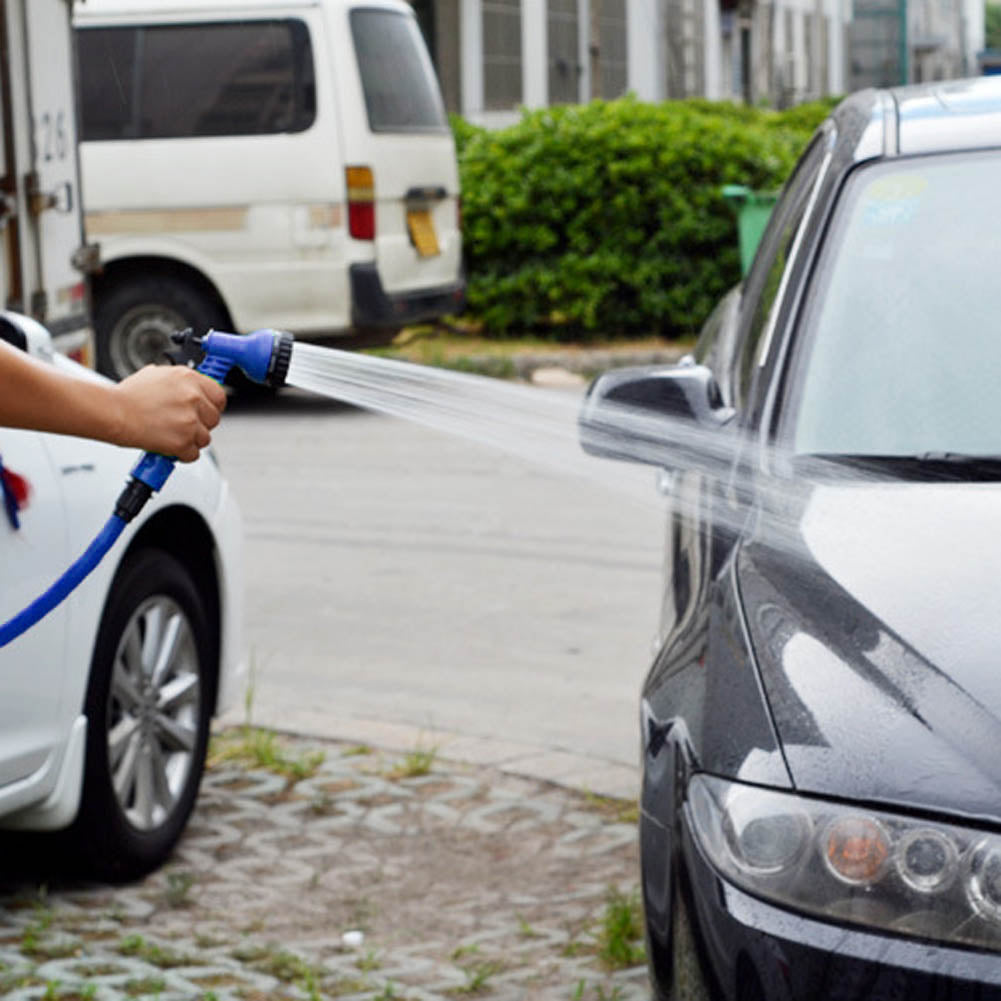Csavarodásmentes táguló locsolócső, locsolófejjel- 45 m