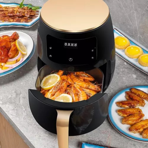 AirFryer - Olaj nélküli légkeveréses sütő, fritőz (6L) 2400W