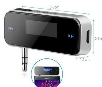 Fm transmitter akkumulátoros, biztonságos hívásfogadás, zene hallgatás vezeték nélkül
