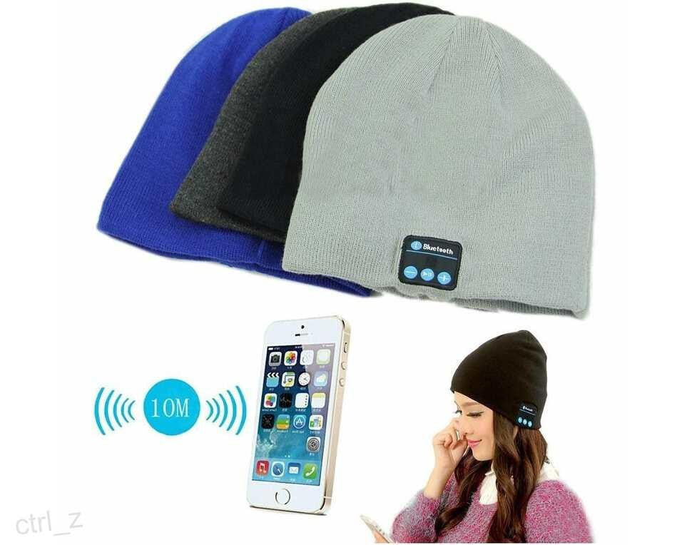 Bluetooth sapka fekete