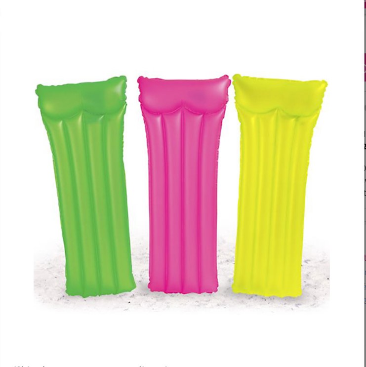 Felfújható neon gumimatrac - Intex