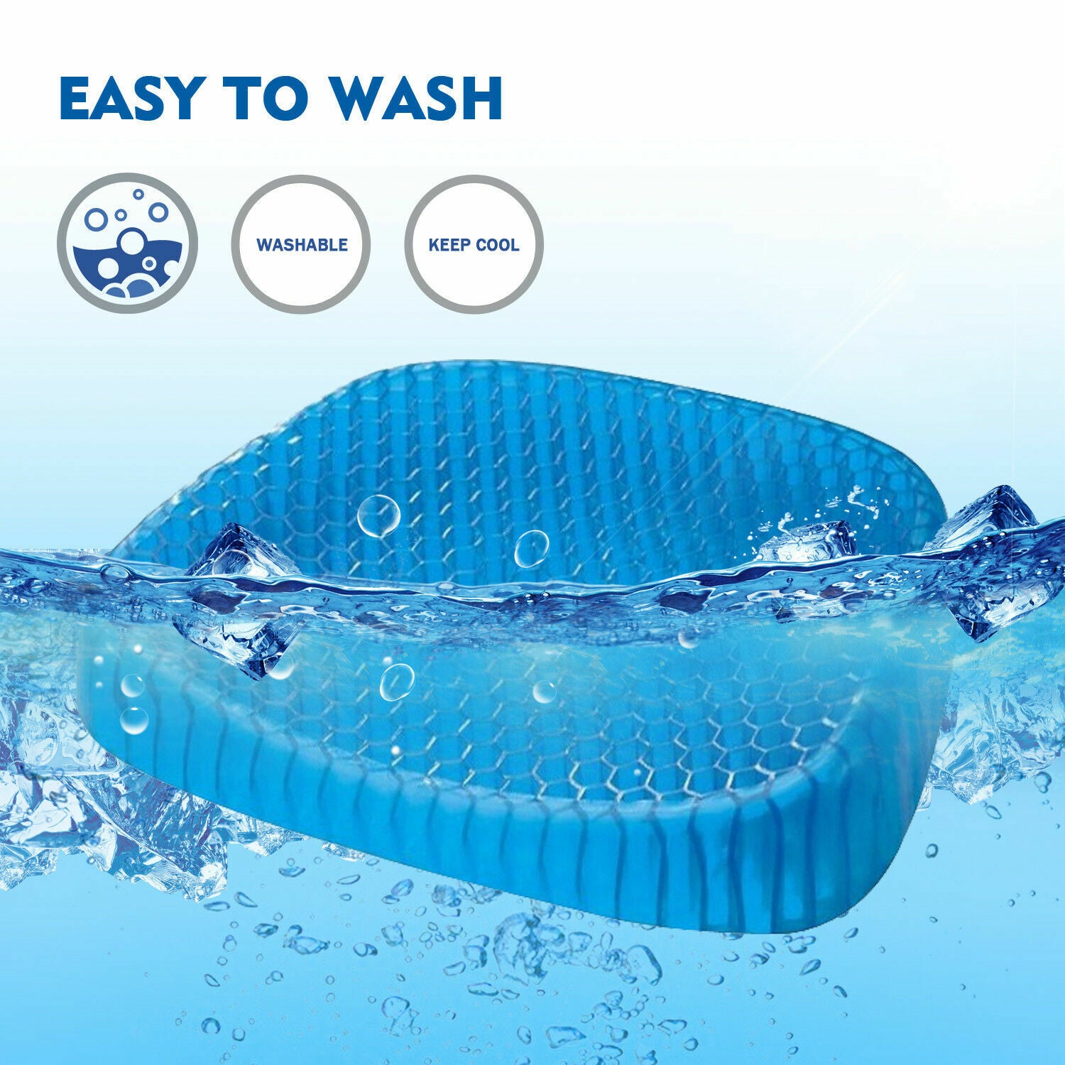 Méhsejtes zselés ülőpárna