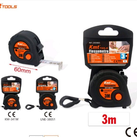 KTM - Behúzható könnyen olvasható mérőszalag