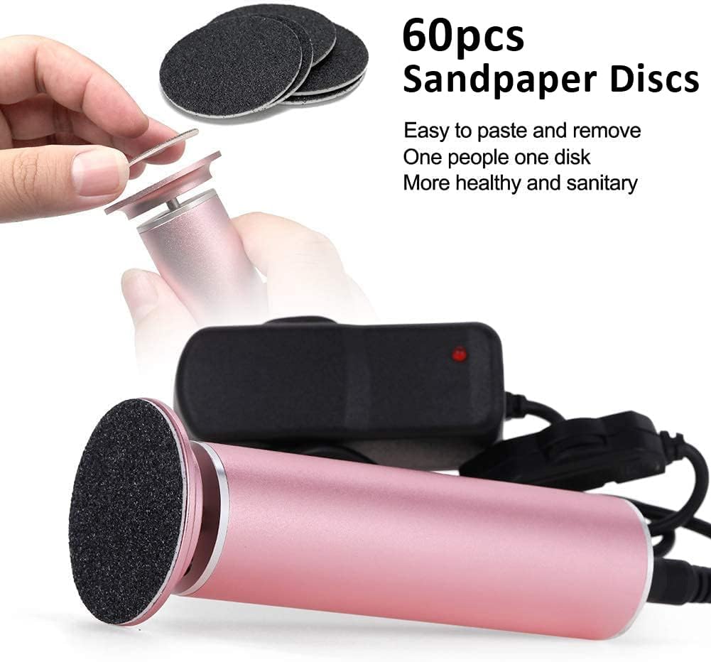 Elektromos Sarokreszelő és Bőrkeményedés-eltávolító – Állítható Sebességgel, Professzionális Pedikűr Eszköz Cserélhető Csiszolókorongokkal