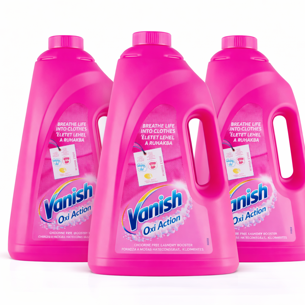 Vanish Oxi Action Folteltávolító Folyadék – 3 db-os Csomag