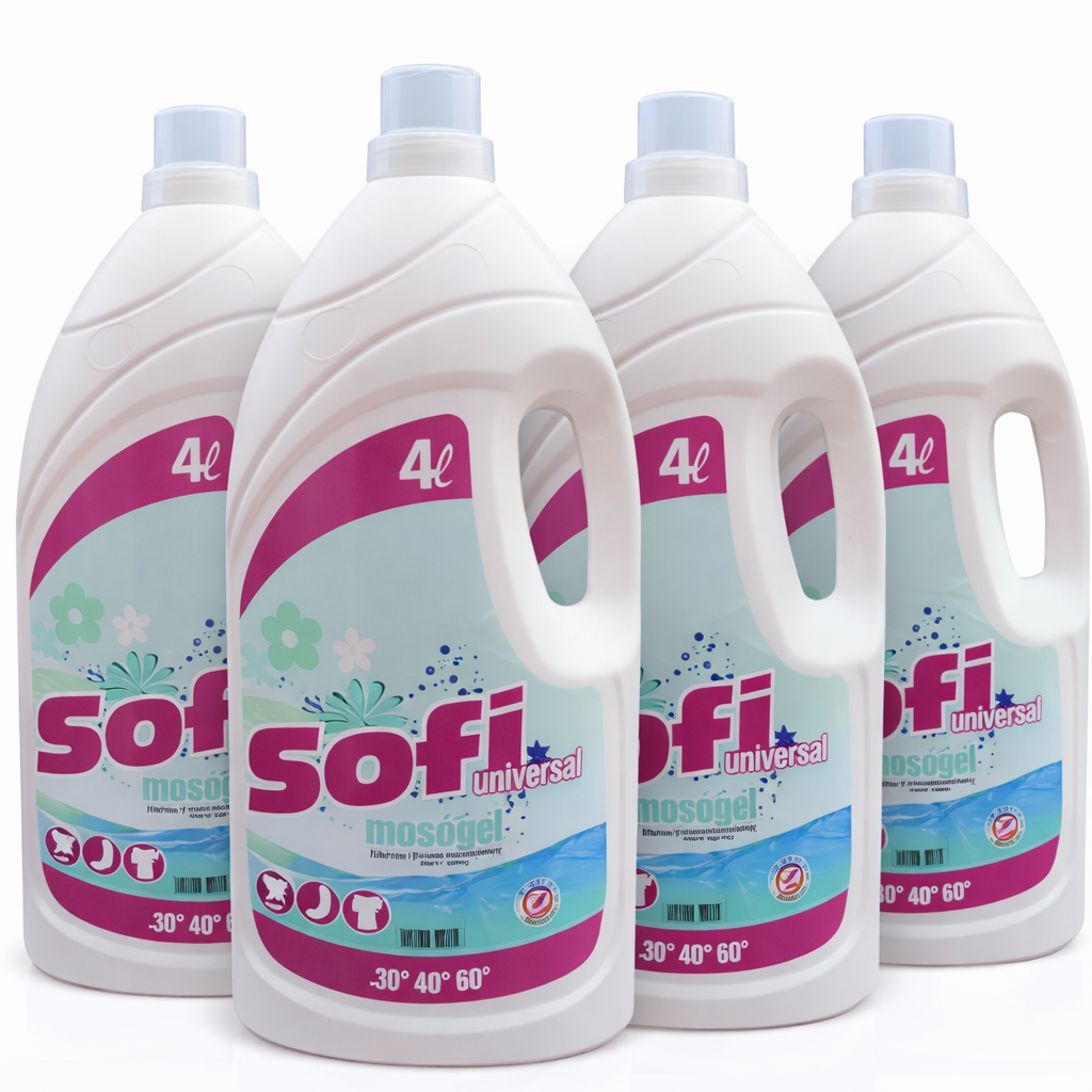 Sofi Universal Mosógél 4L – 4 db-os Családi Csomag