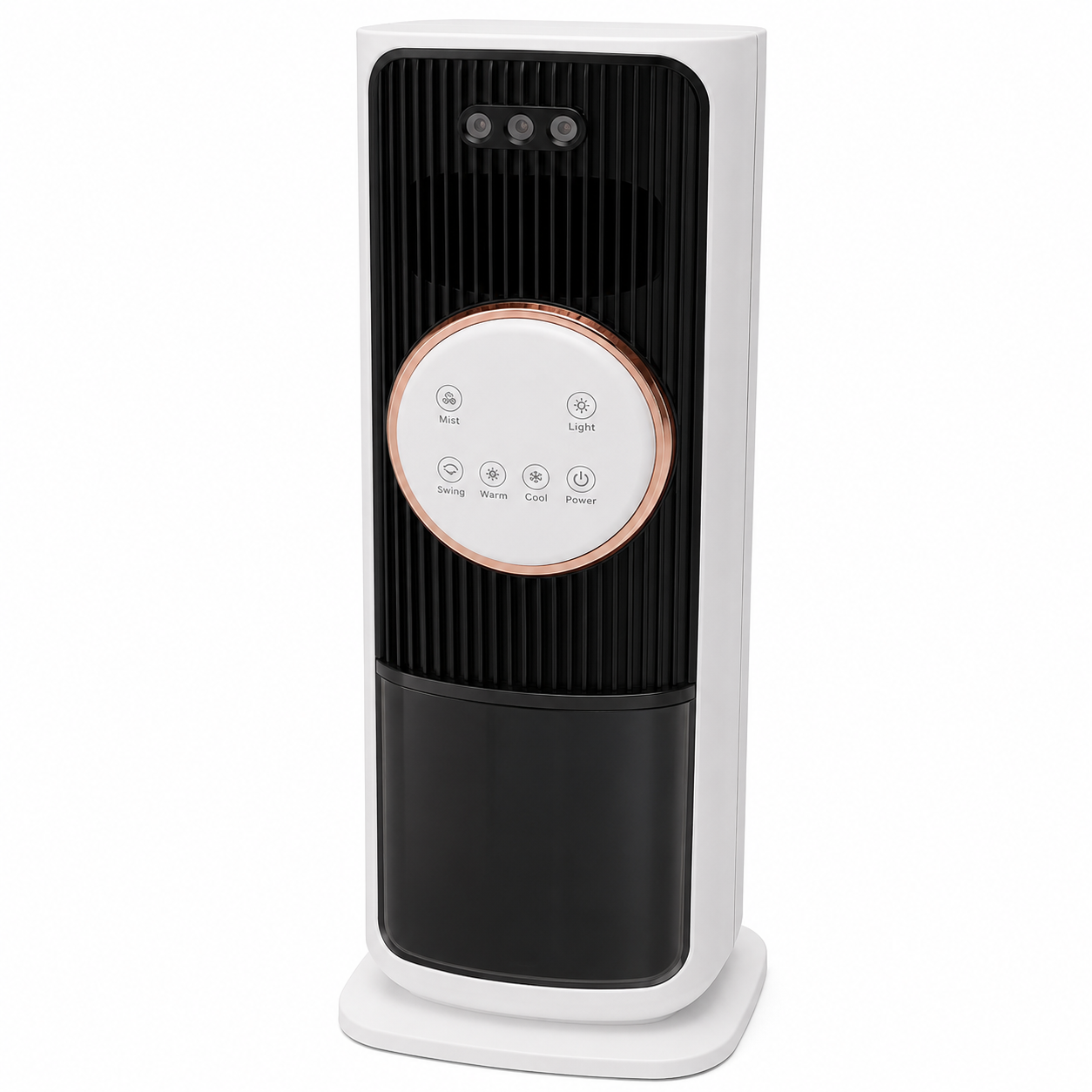 TK-888 multifunkciós torony ventilátor és hősugárzó, 2000 W, párásító, oszcilláló és hangulatvilágítás funkcióval