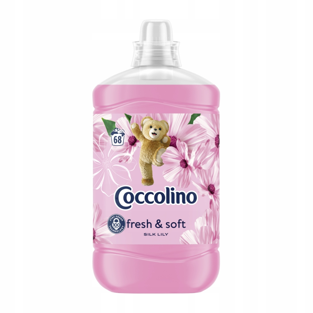 Coccolino Fresh & Soft Silk Lily Öblítő Koncentrátum 68 Mosás 1,7L