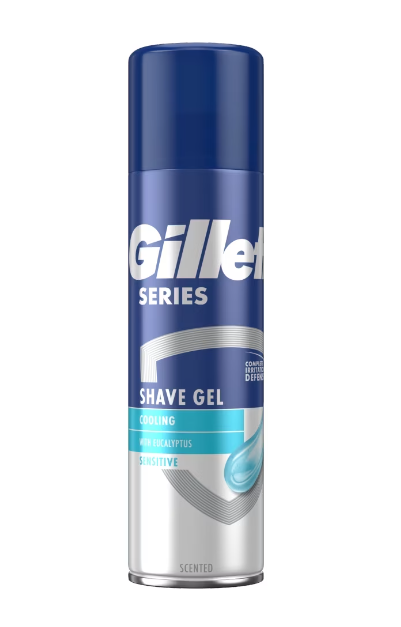 Gillette Series Hűsítő Borotvazselé Eukaliptusszal, 200ml