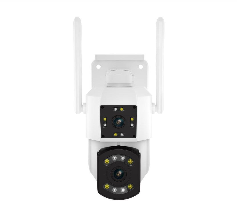 V380 Dupla lencsés Wifi IP kamera 9MP IP66