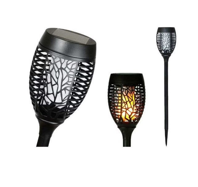 LED-es kerti Napelemes Fáklya Lámpa  76cm