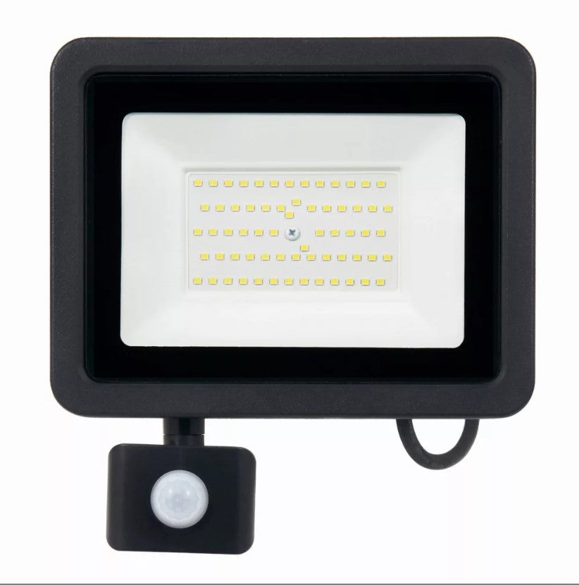 PREMIUM LED REFLEKTOR 50W - MOZGÁSÉRZÉKELŐVEL - IP65