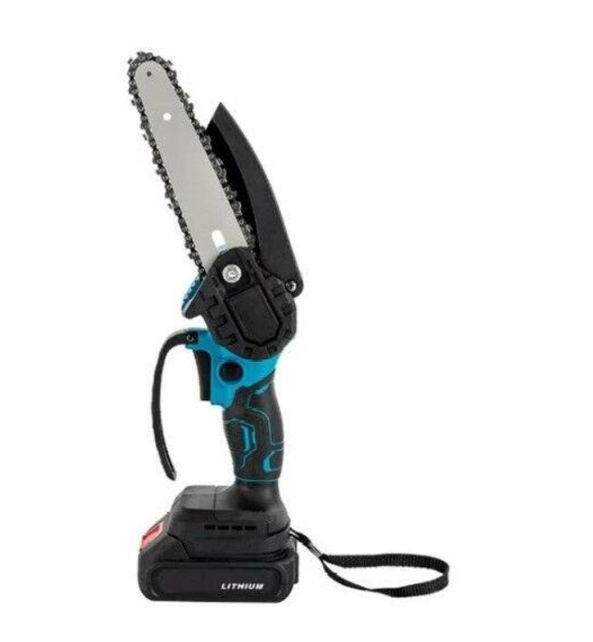 Flinke FK-6041 Akkus Láncfűrész Szett 6” (≈15 cm) – 68VF jelölésű Li-ion akkumulátor, kofferben