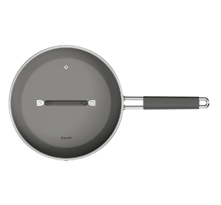 Joyami Tapadásmentes Wok 27cm Induction Cooking Pot A 6 rétegű tervezés biztosítja a serpenyő hosszú élettartamát és kiváló teljesítményét.