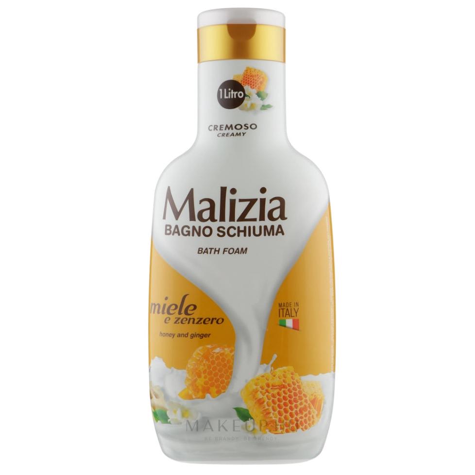 Malizia Honey és Ginger Fürdőhab 1L