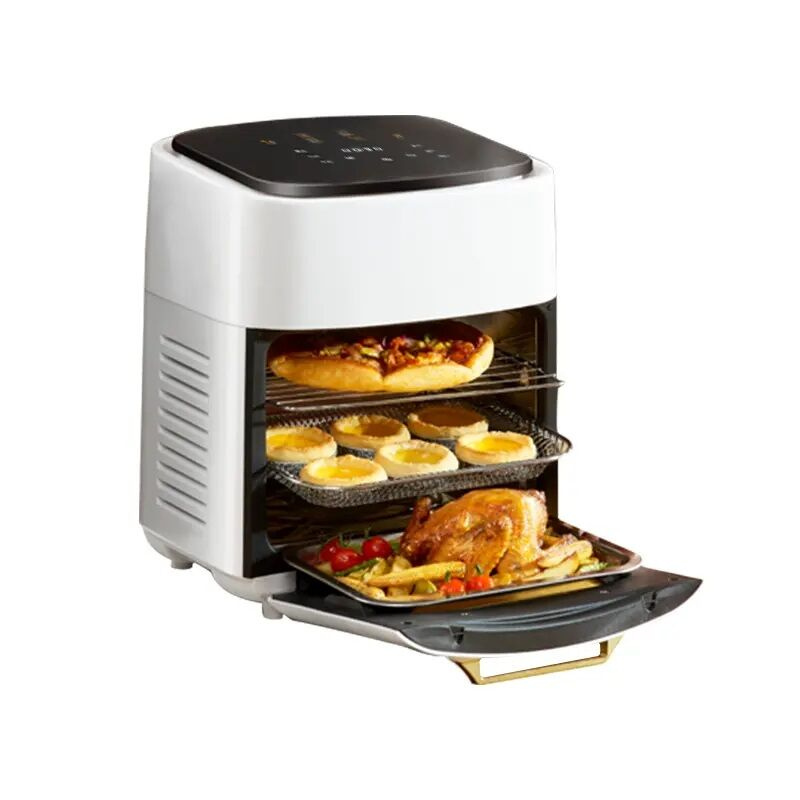 KIMIYO 15L Olajmentes légkeveréses sütő/AirFryer 1400W