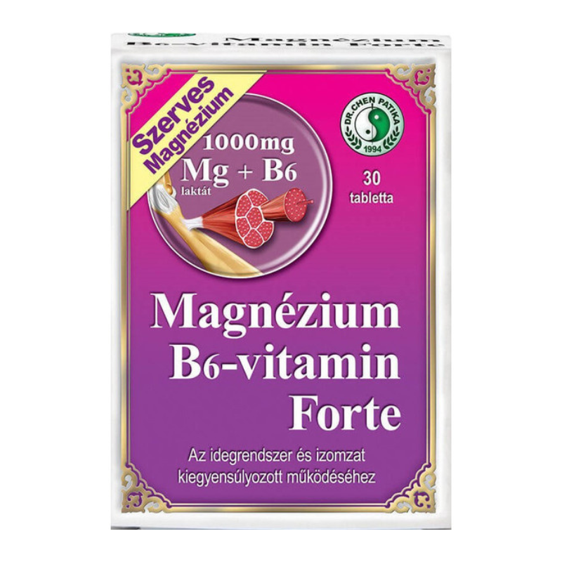 Dr. Chen Magnézium B6 Forte 30db tabletta