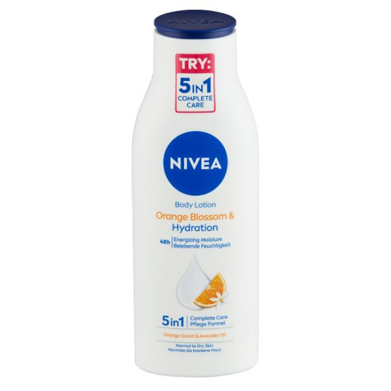 NIVEA Orange Blossom & Hydration testápoló tej 400 ml